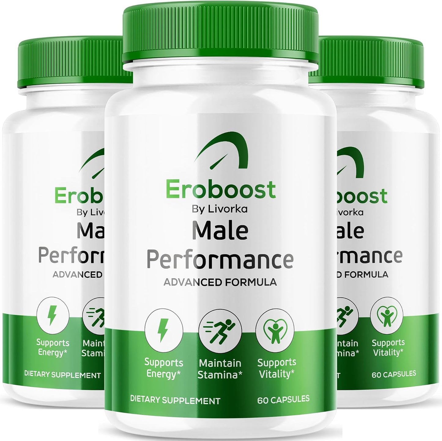 LIVORKA (3 Pack) EroBoost Capsules - 180 Capsules (3 Months Supply) - görsel 1