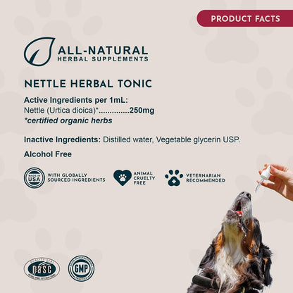 Nettle Herbal Extract 60 ml Bottle