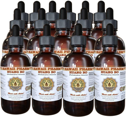 Huang Bo Tincture, Amur Cork Tree (Phellodendron Chinense) Bark Extract (15 x 118 ml)
