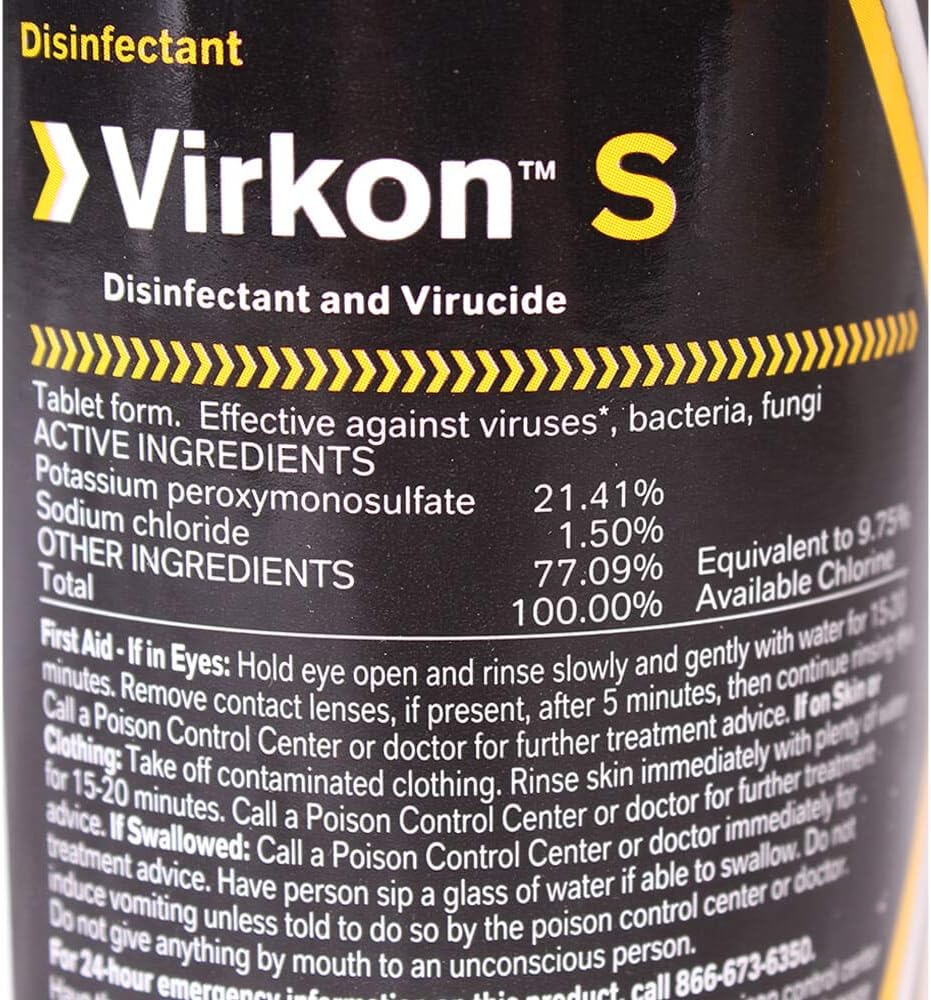 DuPont Virkon S, 9 oz, 50 Tablets - görsel 2