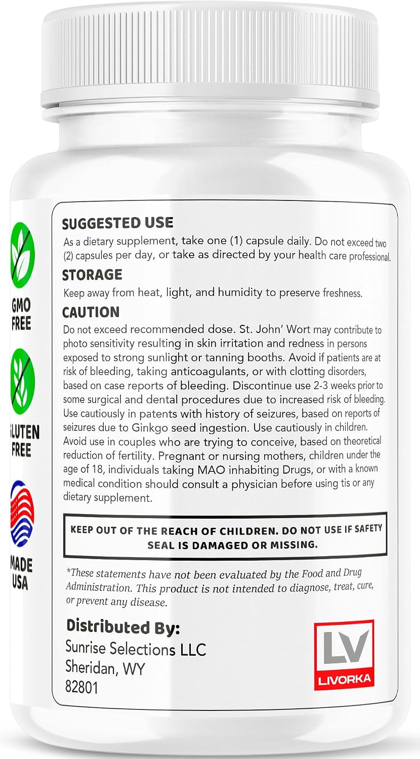Gluco Renu Capsules - Natural Blood Health Support, Vegan & Non-GMO, 30 Capsules - görsel 6