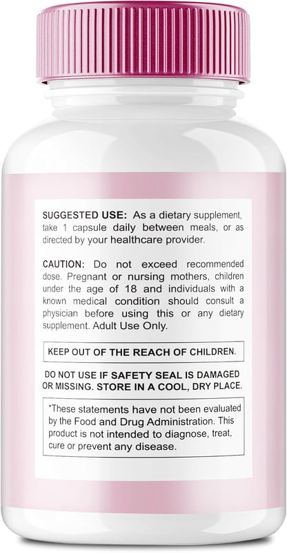 Femin Plus Capsules - Maximum Strength All-Natural Women's Food Supplement (5 Pack)