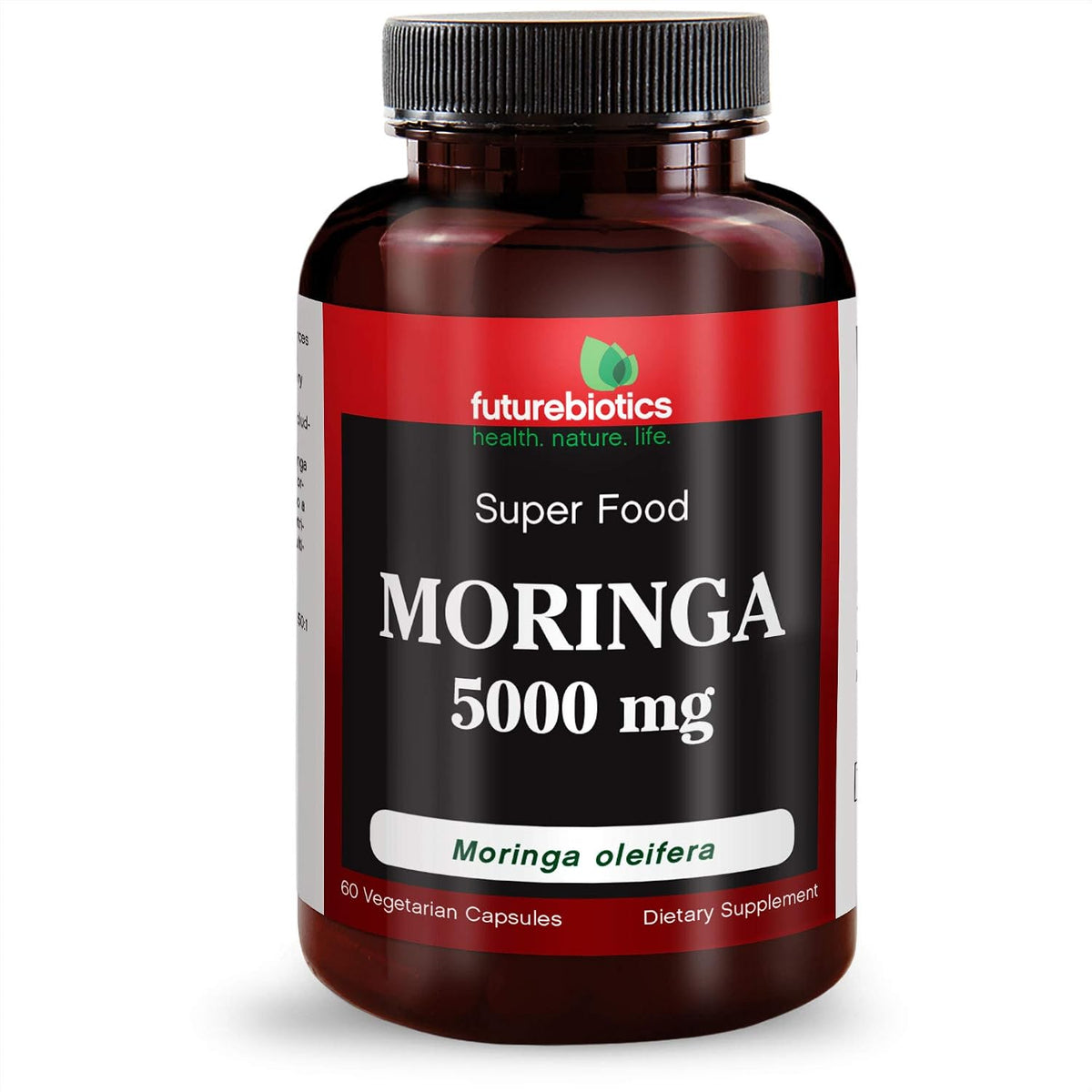 FutureBiotics Moringa 5000 mg, 60 Vegetarian Capsules - görsel 5