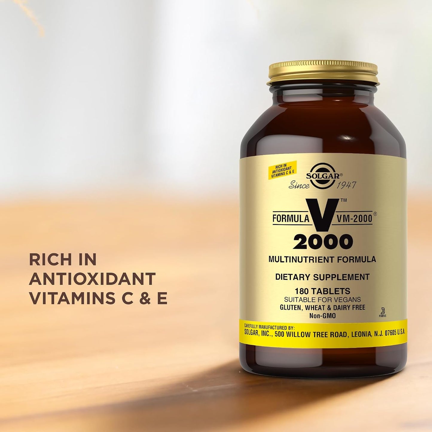 Solgar Formula VM-2000 Multinutrient System, 180 Tablets - görsel 5