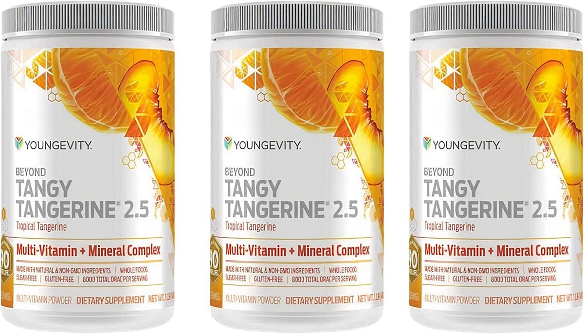 Youngevity Beyond Tangy Tangerine 2.5 Tropical Tangerine Ultimate Multivitamin & Mineral Complex - görsel 9