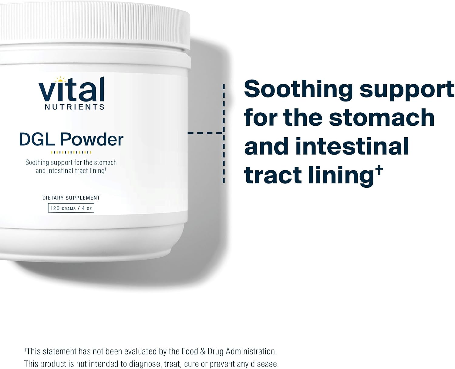 Vital Nutrients DGL Powder - Vegan Deglycyrrhizinated Liquorice Root Extract, 120g - görsel 7