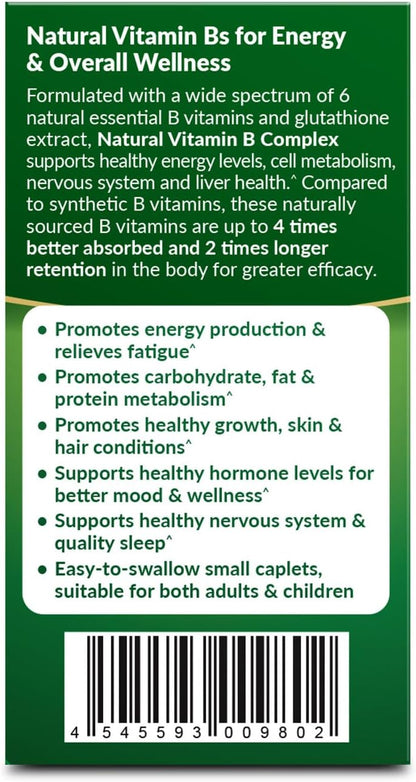 AFC Japan Natural Vitamin B Complex - 120 Vegan Tablets