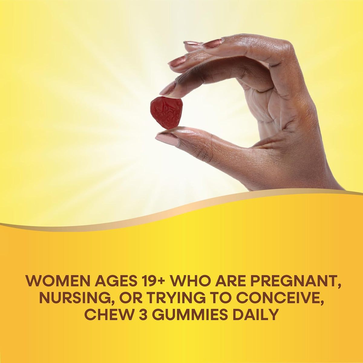 Nature's Way Alive! Prenatal Premium Gummy Multivitamin - High Potency Folate & DHA - 75 Gummies - görsel 5