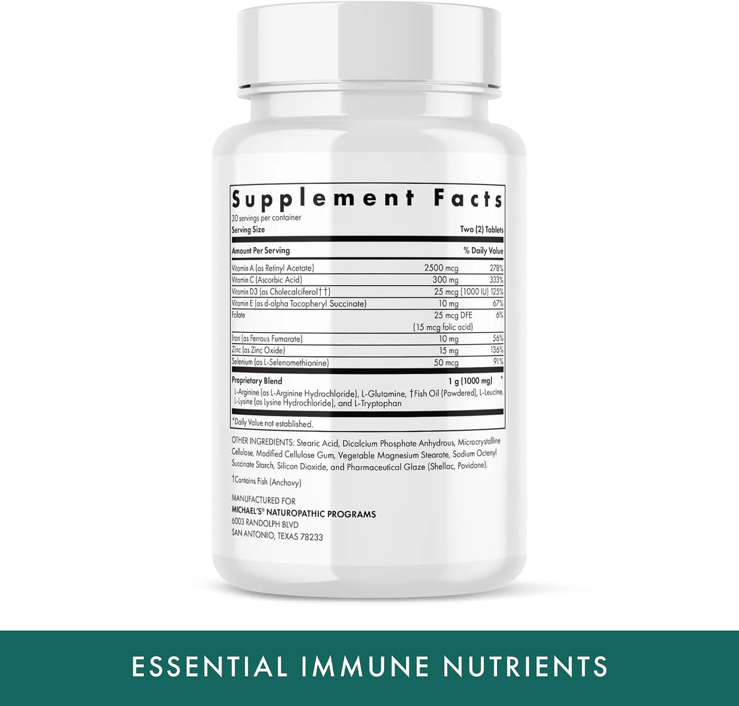Michael's Health Essential Immune Nutrients - 60 Tablets - görsel 2