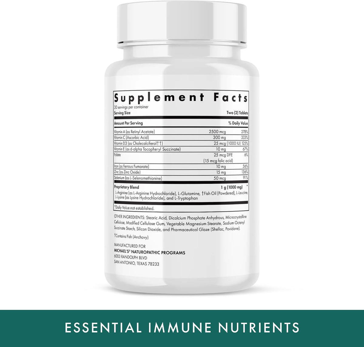 Michael's Health Essential Immune Nutrients - 60 Tablets - görsel 2