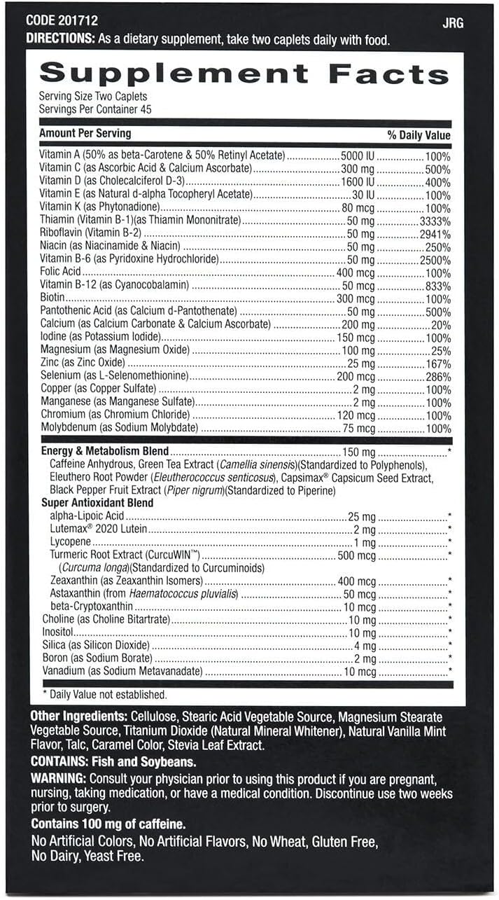 GNC Mega Men Energy & Metabolism Multivitamin, 90 Tablets - görsel 3