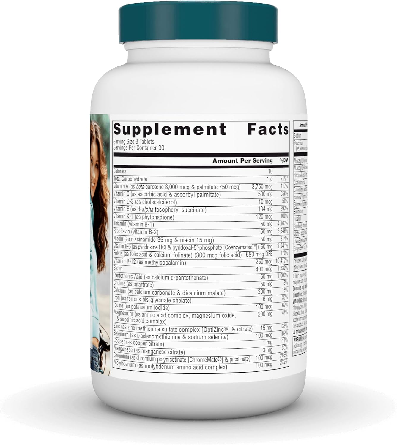 Source Naturals Women's Life Force Multiple - Daily Multivitamin & Immune Health Supplement (90 Tablets) - görsel 2