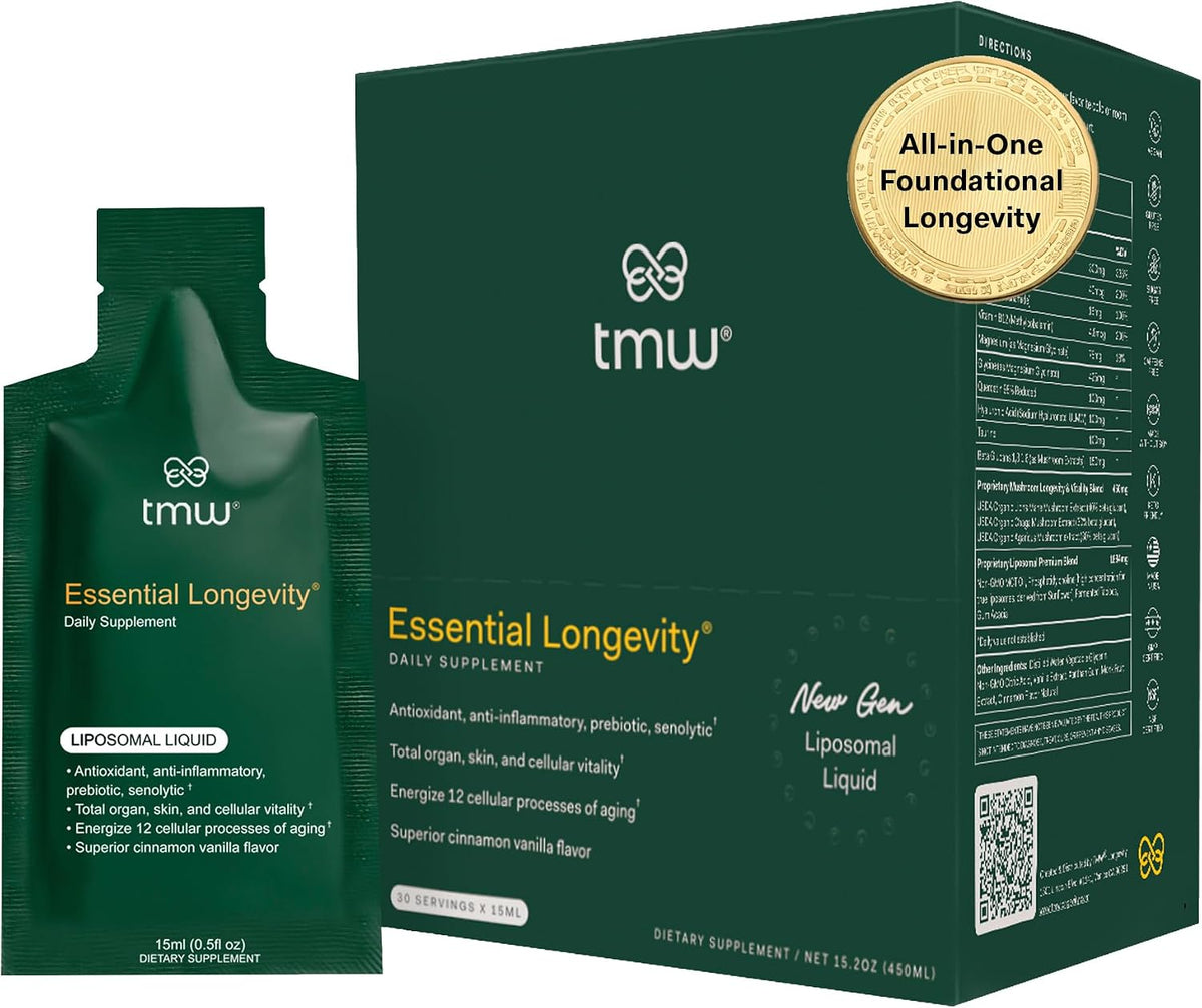 Essential Longevity® — 100% Liposomal 15-in-One Stack, 30 Sachets - görsel 1