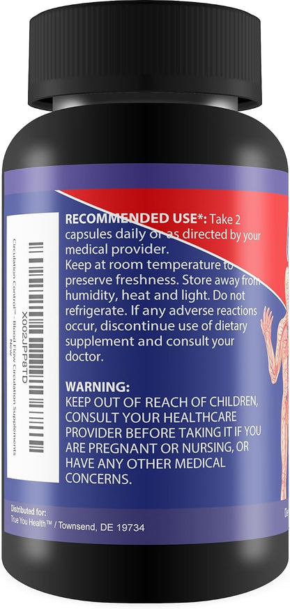 Circulation Control – Blood Flow Supplement with L-Arginine – True You Health