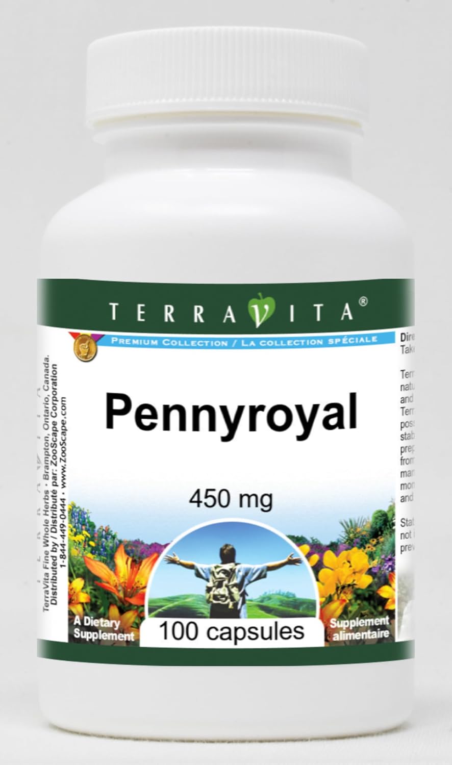 Pennyroyal - 450 mg (100 Capsules) - görsel 1