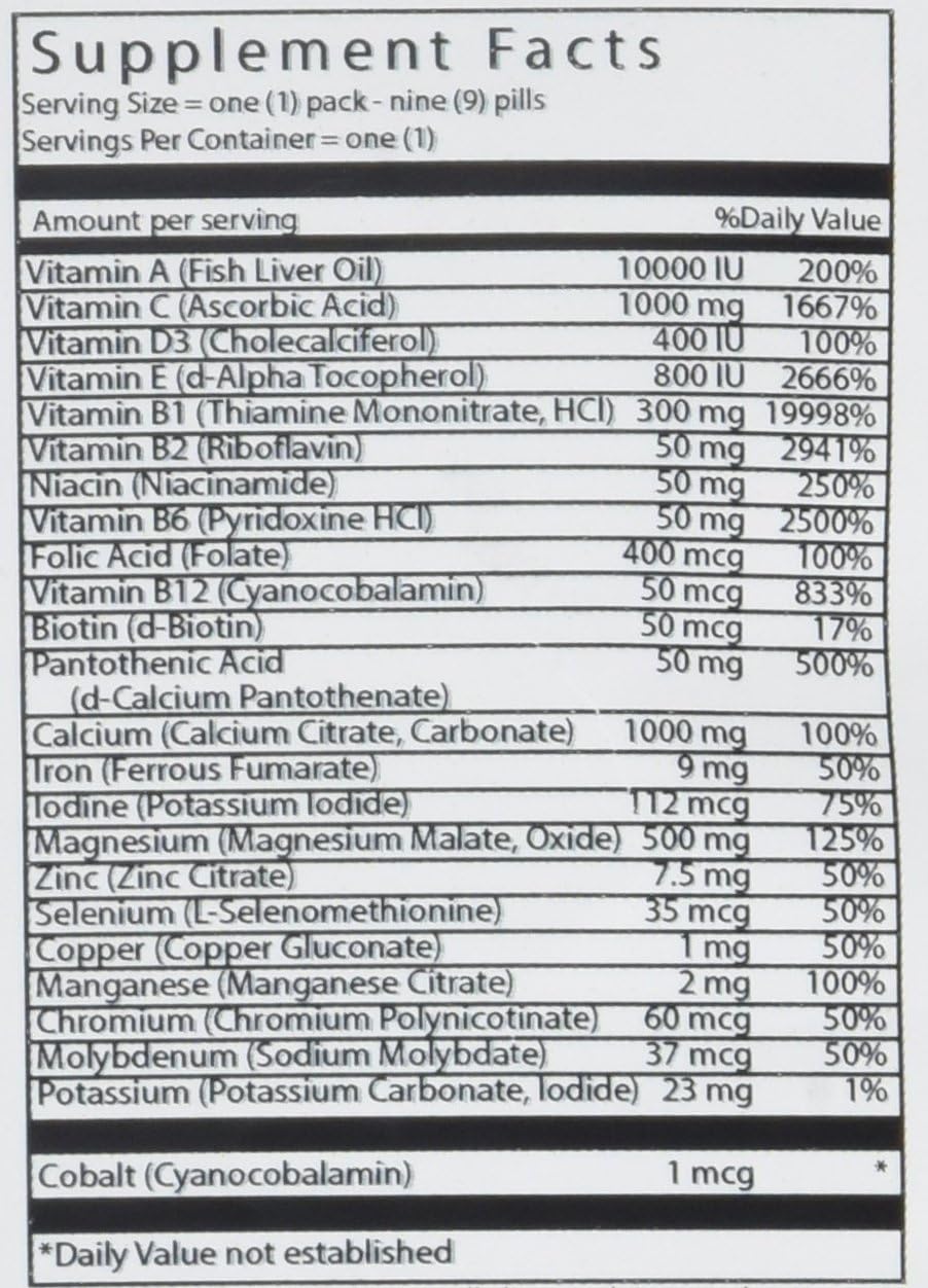 Vital Bulk Daily Health Kit Multivitamins & Minerals – 30 Sachets - görsel 2