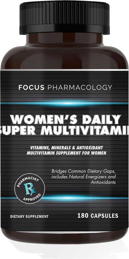 Women's Daily Super Multivitamin – 180 Tablets, 3 Month Supply