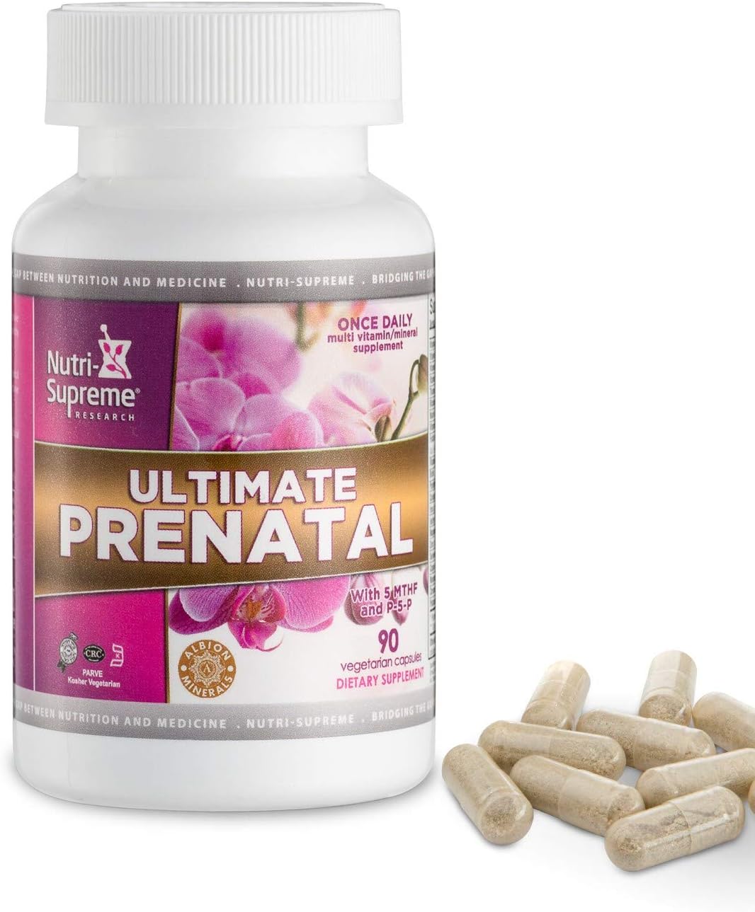 Nutri Supreme Ultimate Prenatal Vitamins, 90 Veggie Capsules - görsel 1