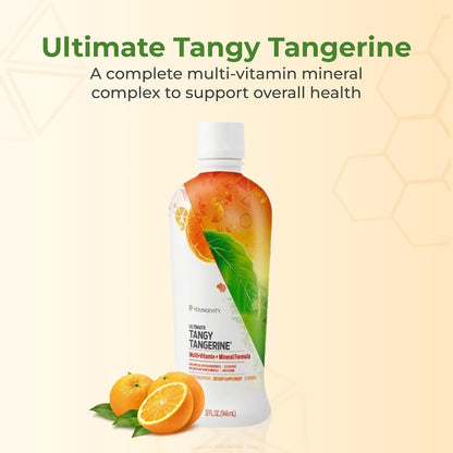 Youngevity Majestic Earth Ultimate Tangy Tangerine Liquid Multivitamin, 950 ml