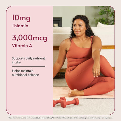 Bariatric Advantage Chewable Essential Multivitamin Without Iron - 200% NRV Key Nutrients & Trace Minerals - Orange - 60 Chewable Tablets