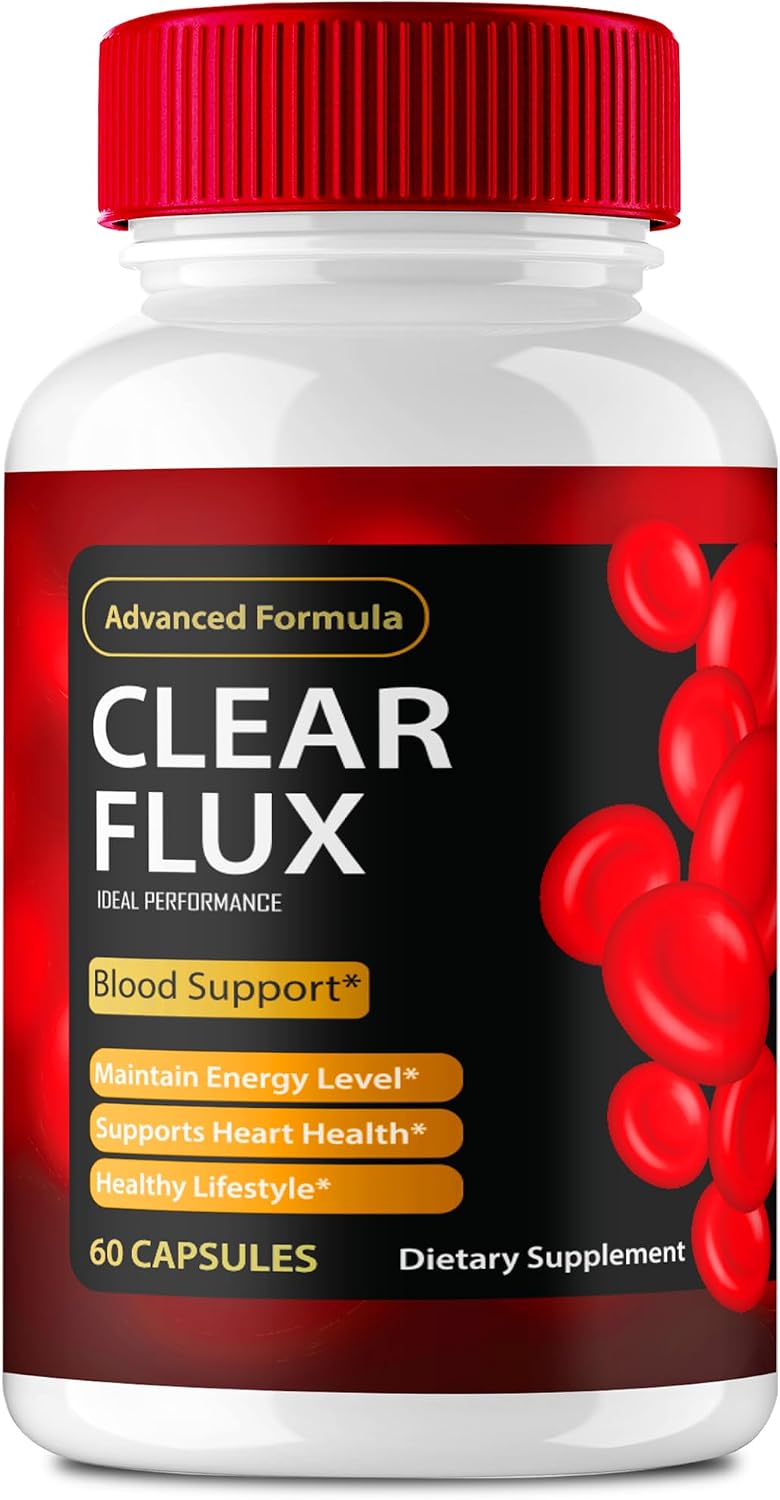 Clear Flux Supplement – Premium Support for Stable Levels & Healthy Circulation (60 Capsules) - görsel 1