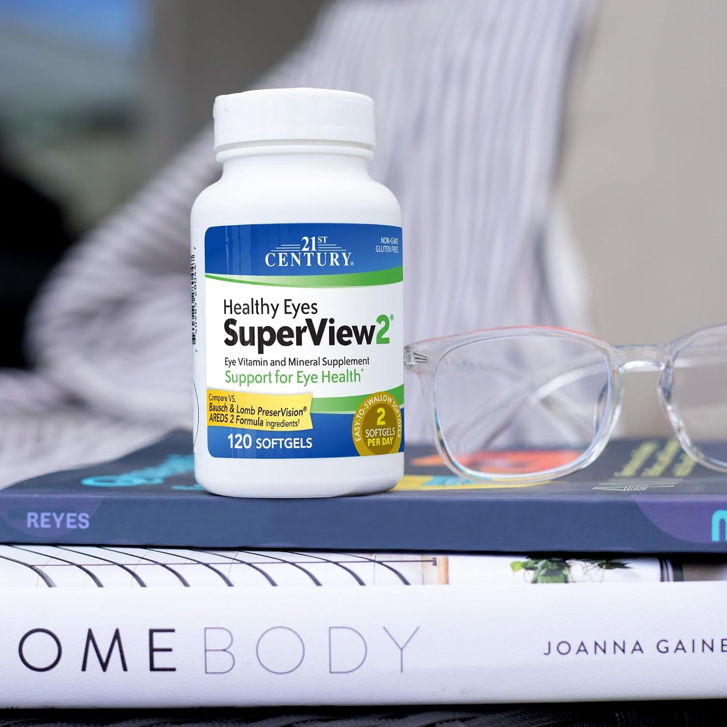 21st Century Healthy Eyes SuperView 2 Softgels, 120 Count - görsel 5