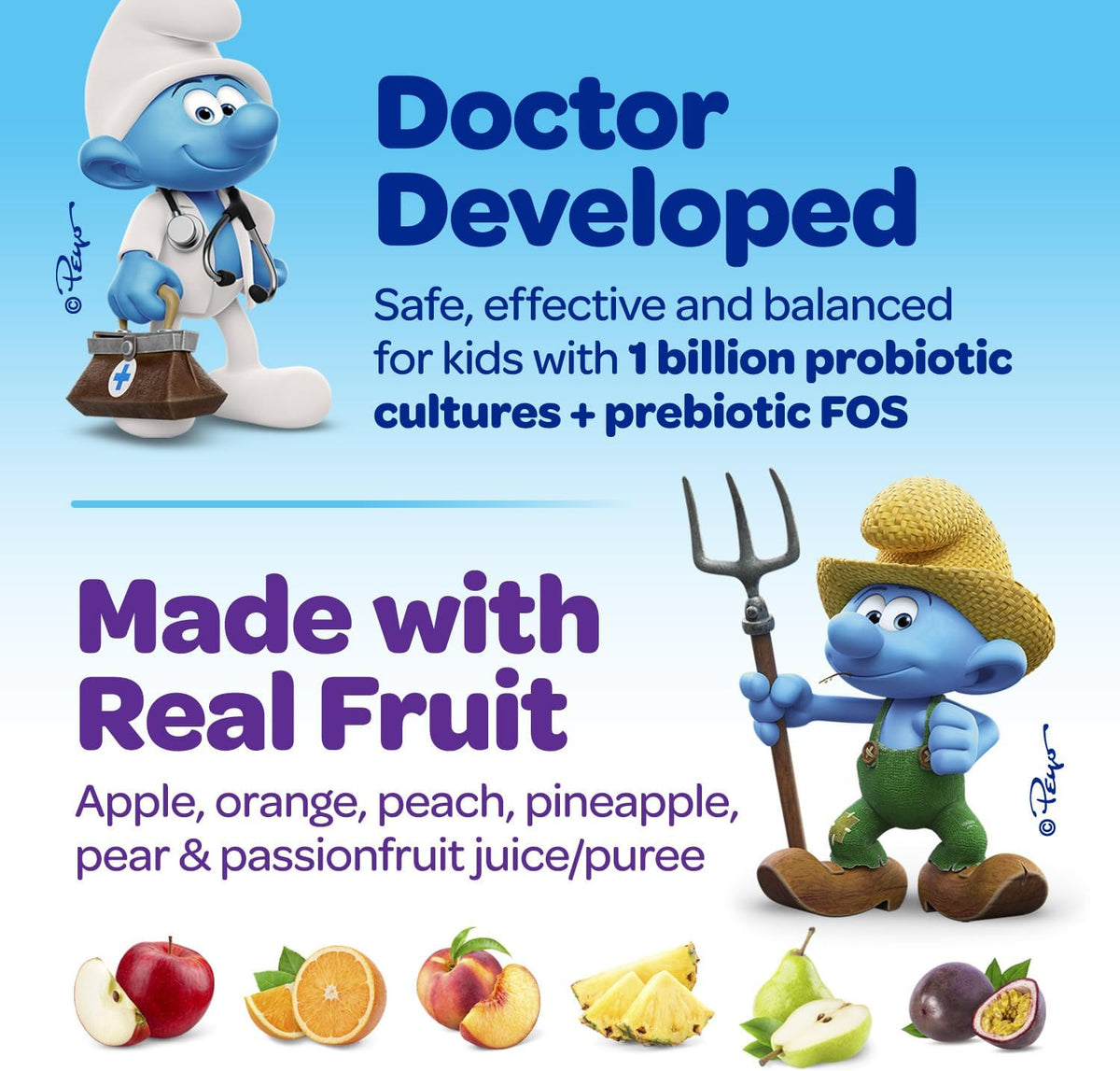 Smurfs Pre and Probiotics for Kids Gummies - görsel 5