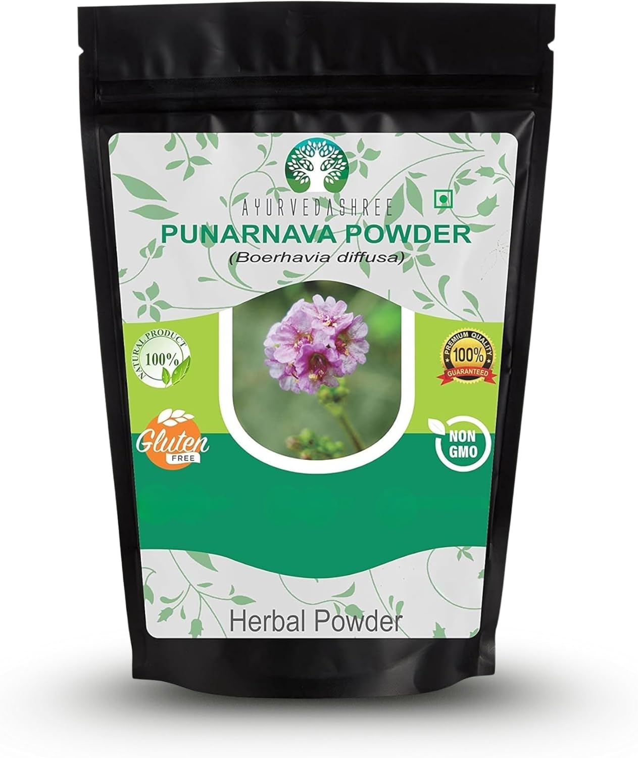 Ayurvedashree Punarnava Powder (Boerhavia diffusa) - 200g - görsel 1