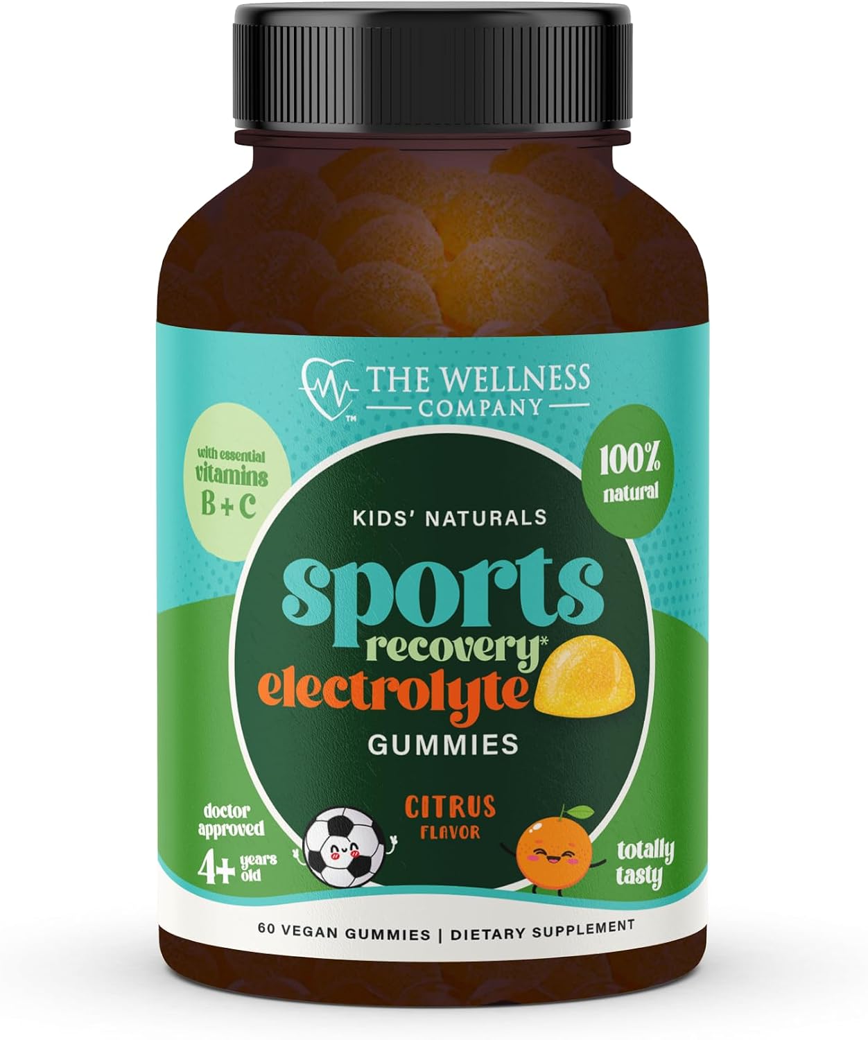 Kids Naturals Sport Recovery Gummies – Daily Wellness Support (120 Count) - görsel 1