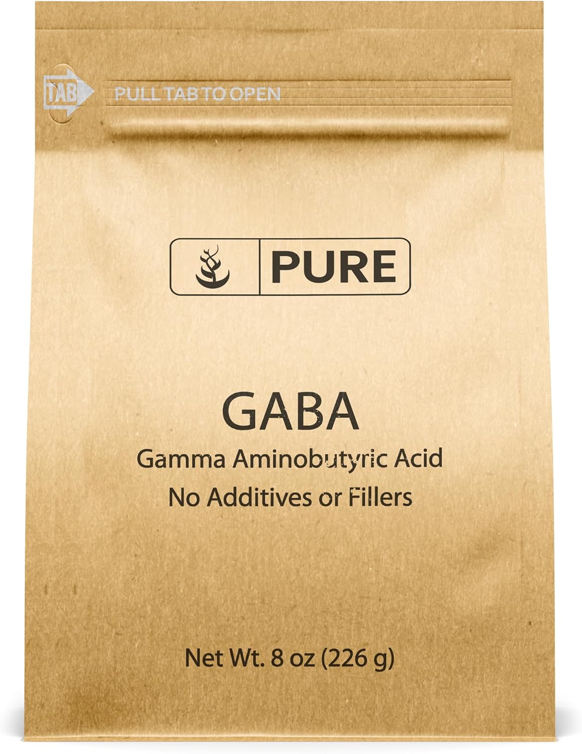 Pure Original Ingredients Gamma Aminobutyric Acid (GABA) Powder (227 g) - görsel 1