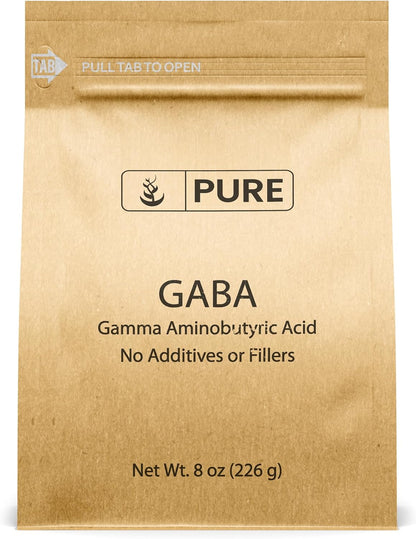 Pure Original Ingredients Gamma Aminobutyric Acid (GABA) Powder (227 g)