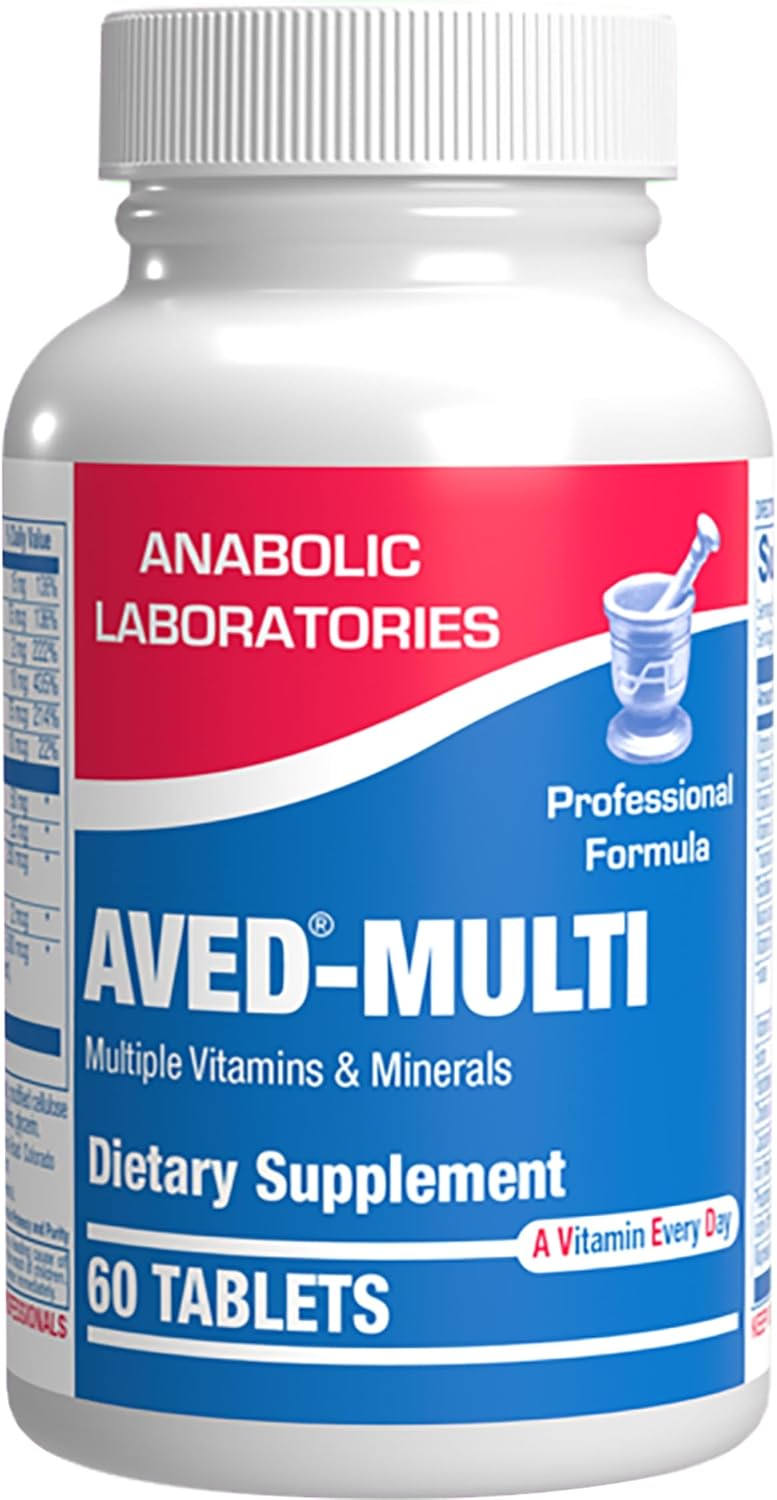Anabolic Laboratories 30-In-1 Adult Multivitamin with Iron – Over 50 Multivitamin for Women and Men, 1 Month Supply - görsel 1