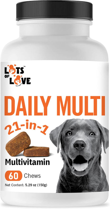 LotsOfLove Daily Multi Dog Chews (60 Chews)