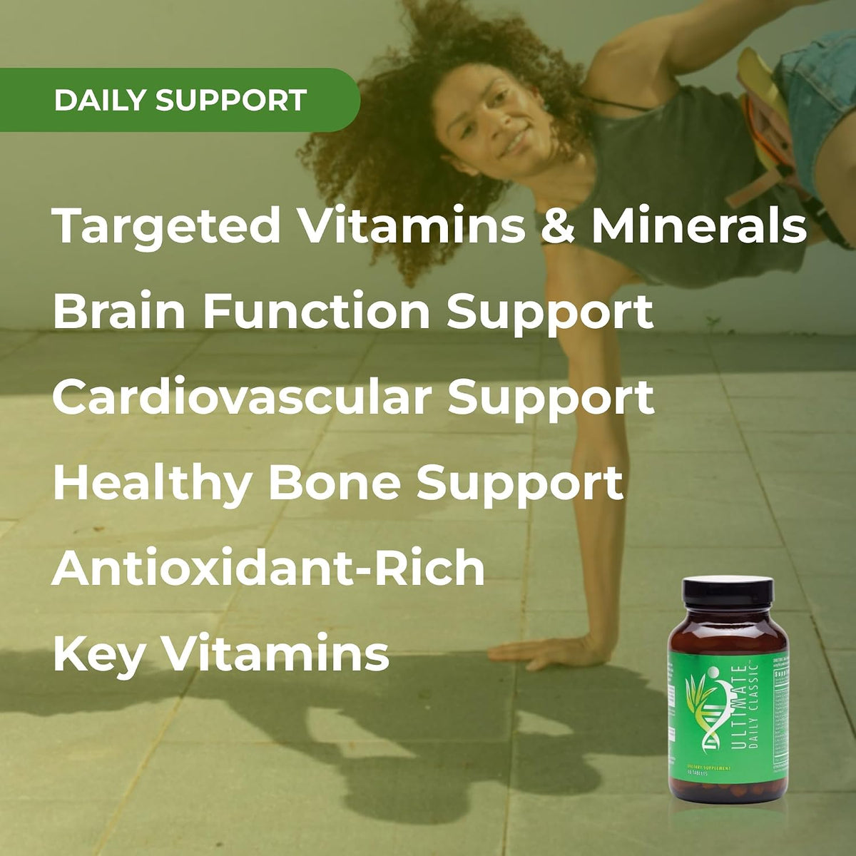 Youngevity Ultimate Daily Classic – Multivitamin with Essential Vitamins, Minerals, Amino Acids, and Antioxidant-Rich Botanicals – 90 Tablets - görsel 4
