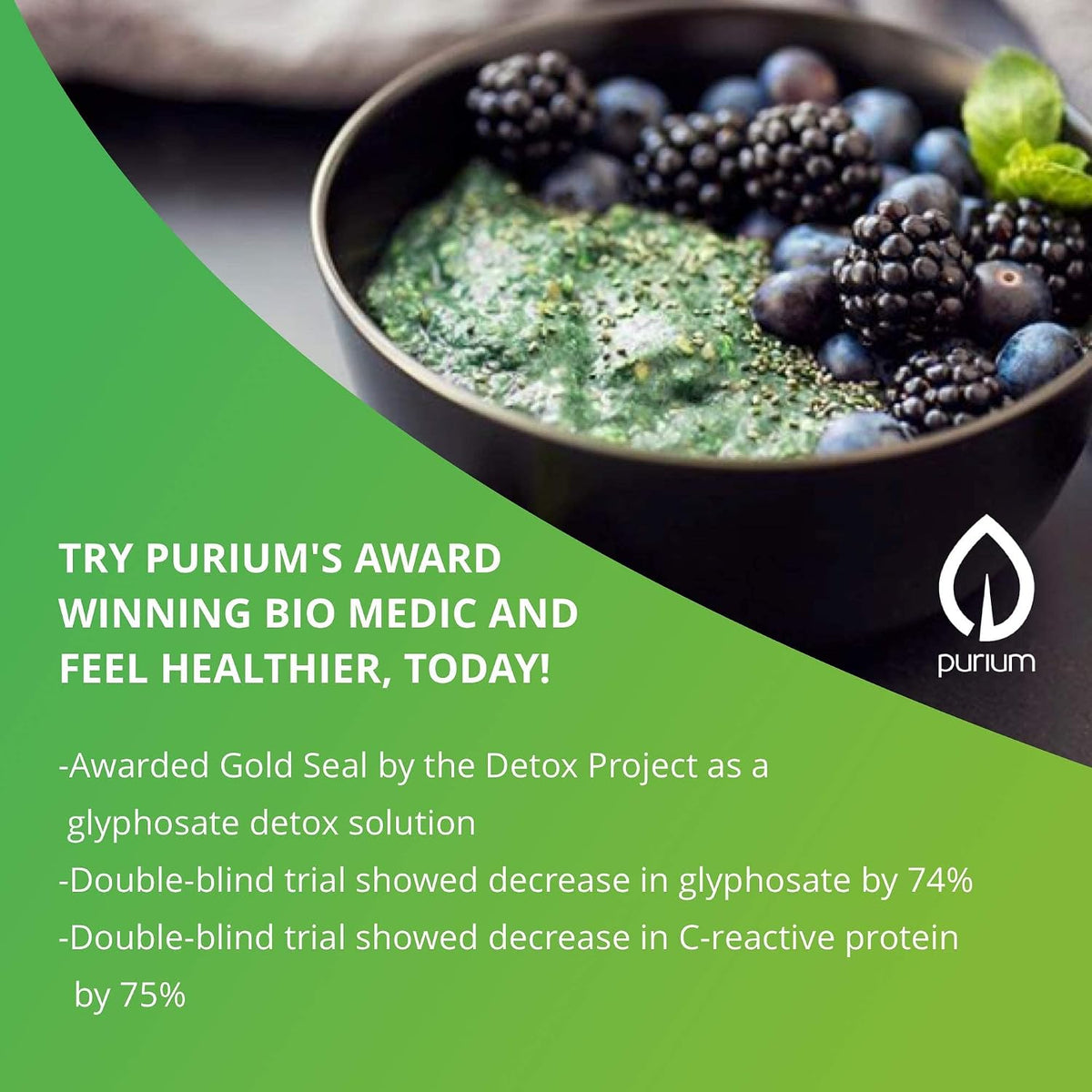 Purium Biome Medic - 60 Vegan Capsules - Gut Health Support Supplement - görsel 4