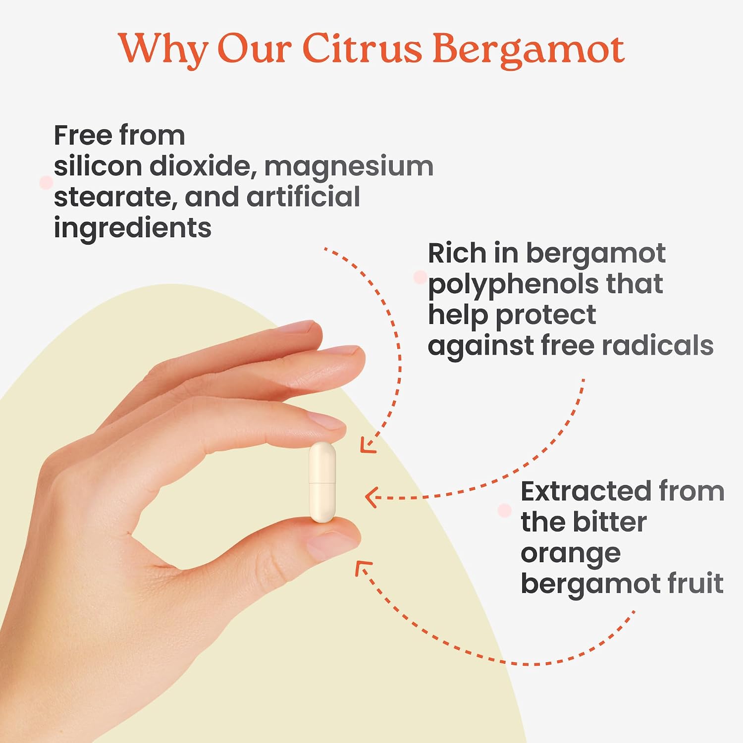 NewLife Naturals Citrus Bergamot 500 mg - Heart Health & Healthy Ageing Support - 60 Vegan Capsules - görsel 4