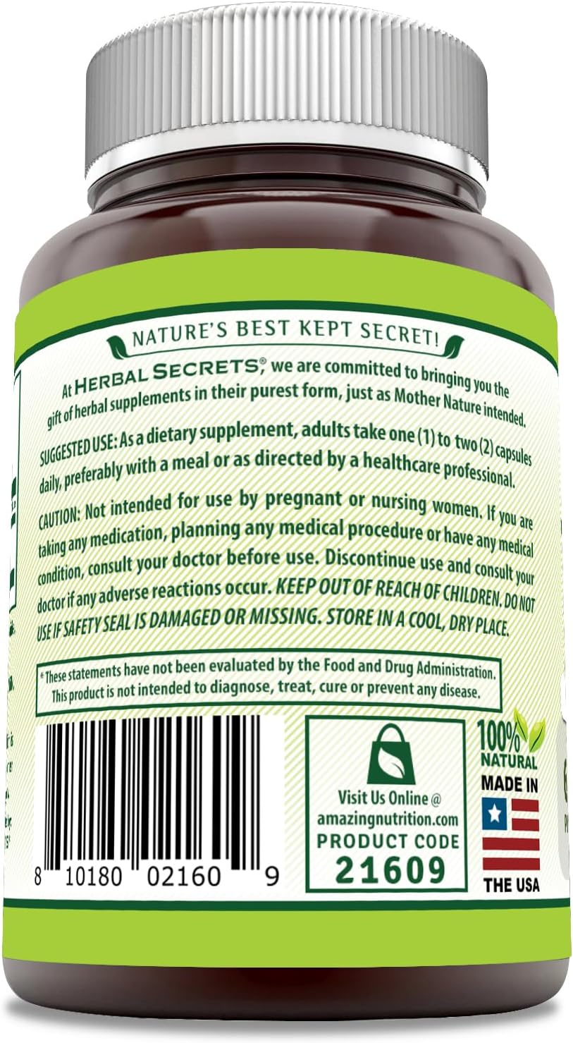 Herbal Secrets Graviola 650 mg Supplement – 120 Veg Capsules - görsel 3