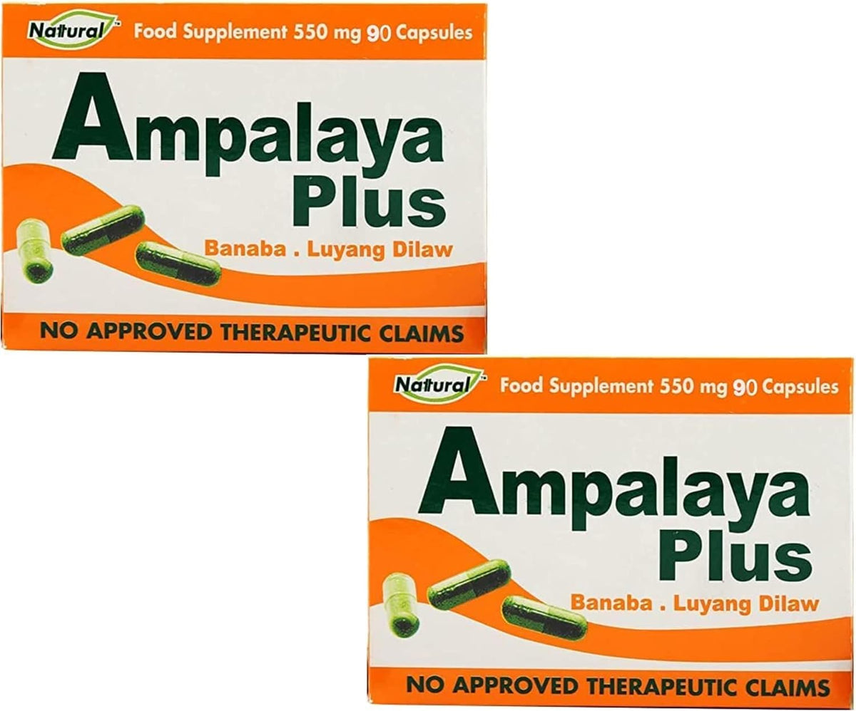 Pack of 4 Ampalaya Plus Supplement 550mg - 120 Capsules - Natural & Vegan - Organic Bitter Melon Capsules - Halal Herbal Food Supplement - görsel 6