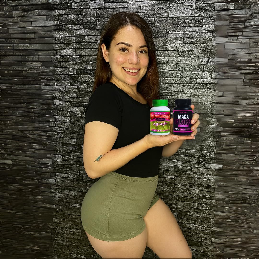 Maximum Booty Growth – Aguaje + Black Maca Capsules for Women – Glute Volume Enhancer - görsel 7