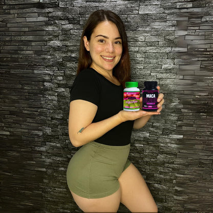 Maximum Booty Growth – Aguaje + Black Maca Capsules for Women – Glute Volume Enhancer