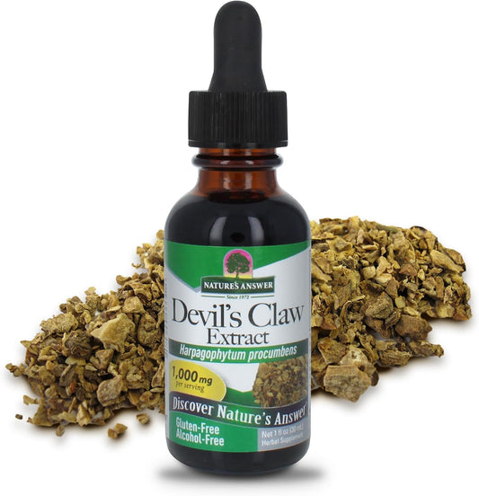 Nature's Answer Devil's Claw Root Alcohol-Free Extract, 30 ml