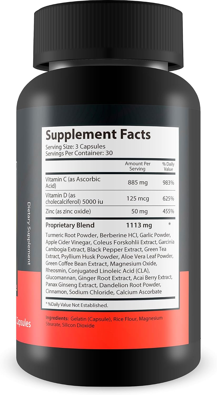 Healthy Sugar Defender Max – Our Finest Sugar Support Supplement – Multi-Action Blood Health Capsules for Circulation & Vein Support – Herbal Formula for Legs, Heart & Body - görsel 2