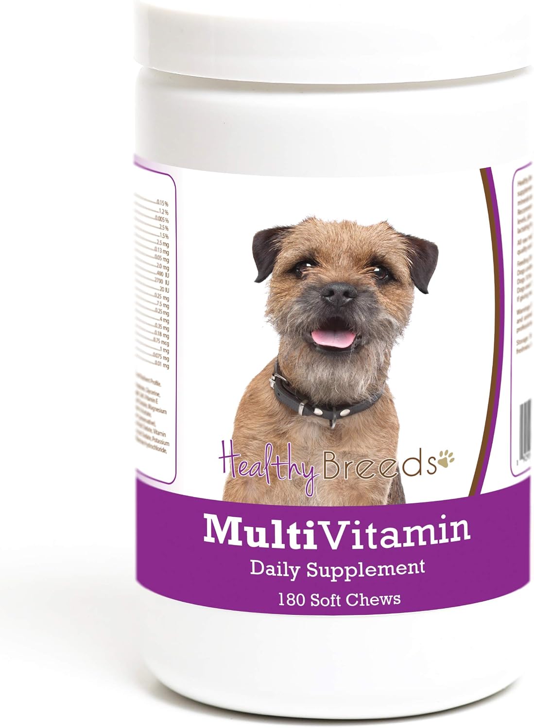 Healthy Breeds Border Terrier Multivitamin Soft Chews for Dogs 180 Count - görsel 1