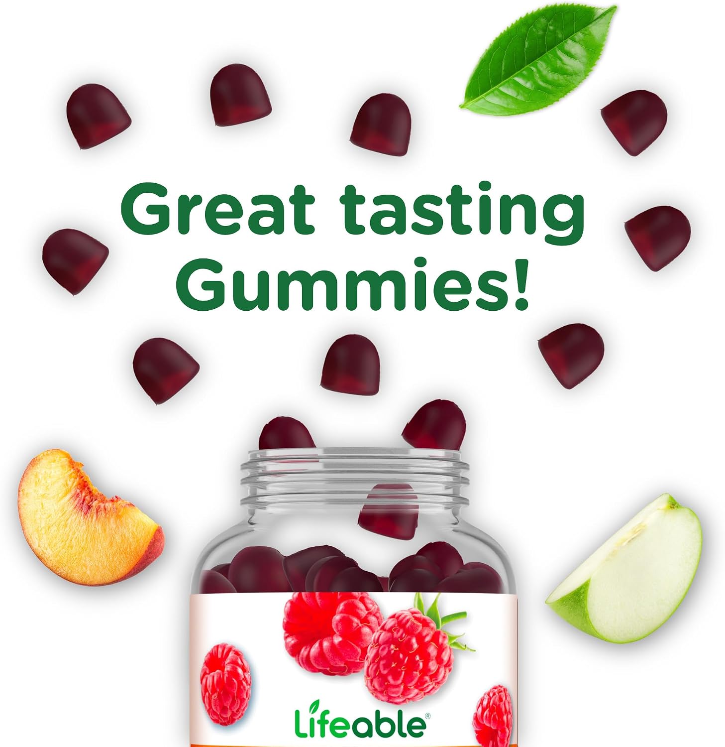 Lifeable Postnatal Multivitamin with Iron, Choline and Iodine - 90 Gummies - görsel 7