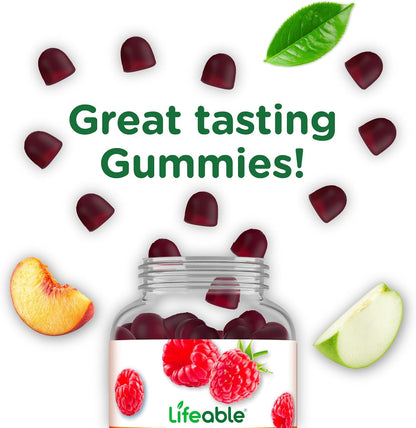 Lifeable Postnatal Multivitamin with Iron, Choline and Iodine - 90 Gummies