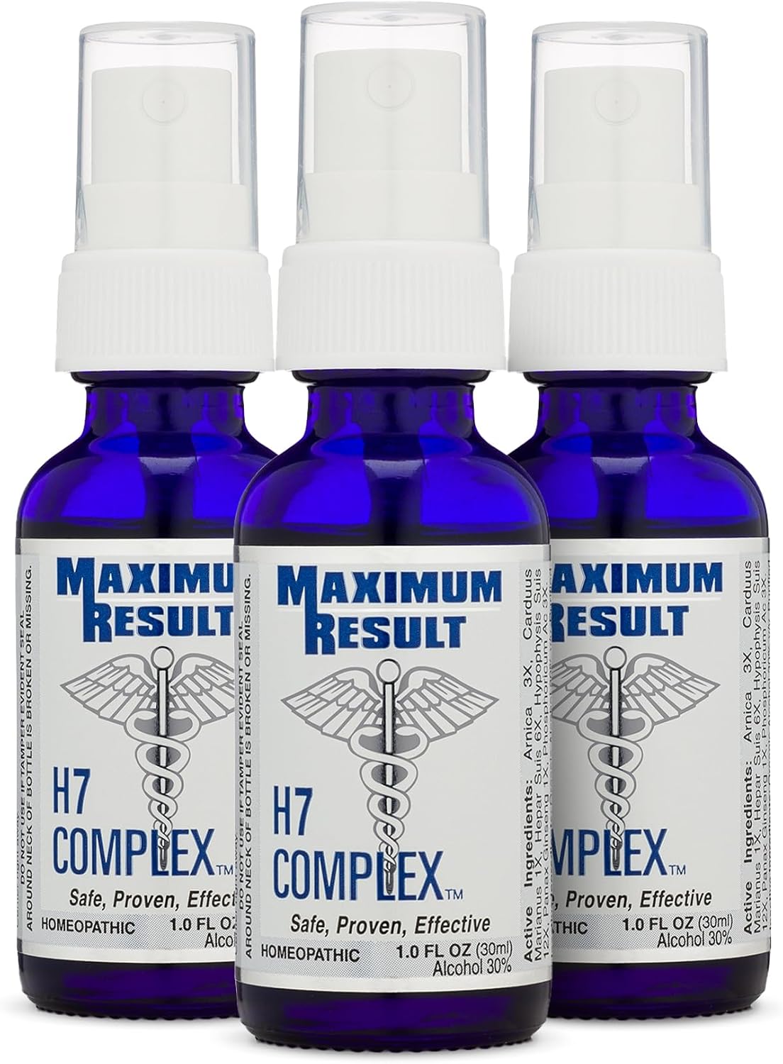 H7 Complex Homeopathic Sublingual Spray for Vitality – 3-Month Supply - görsel 1