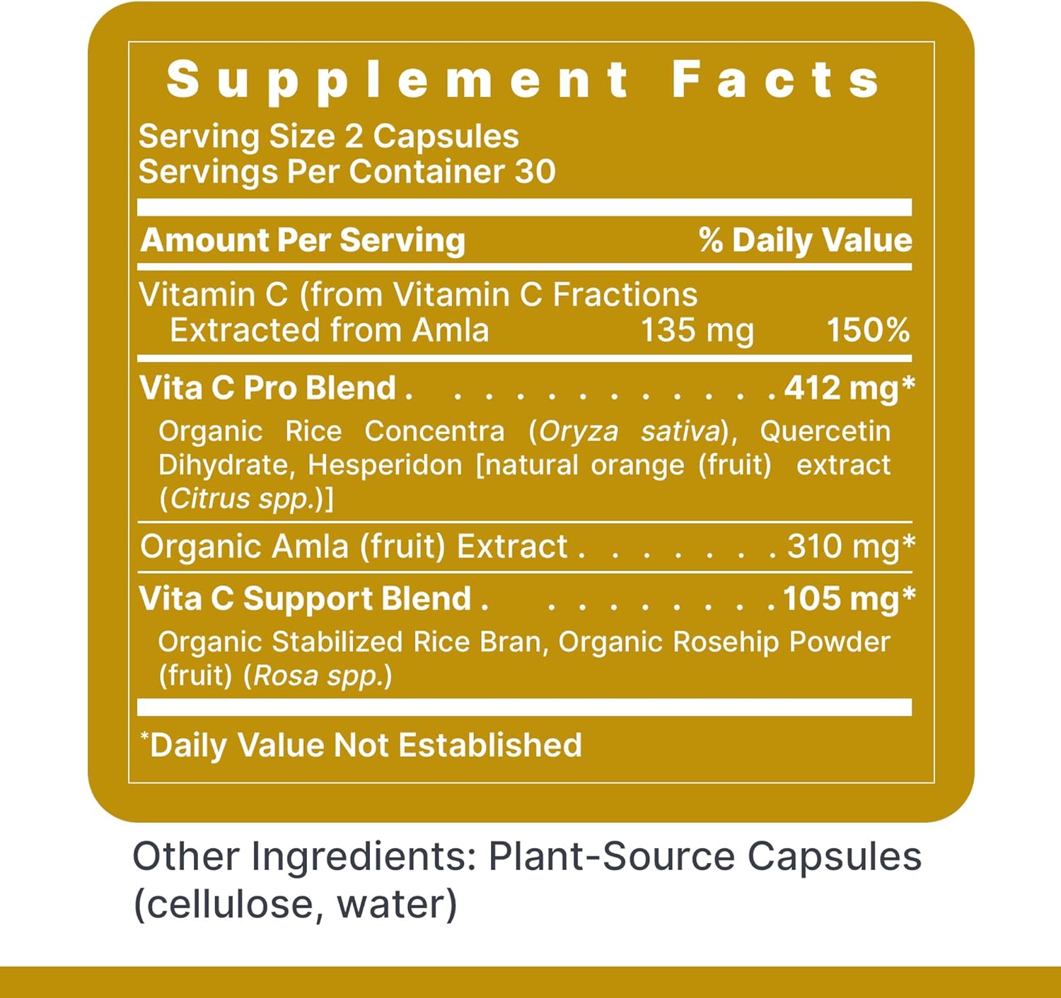 Premier Research Labs Essential C Complex – Whole Food Vitamin C with Bioflavonoids – 60 Vegetarian Capsules - görsel 2