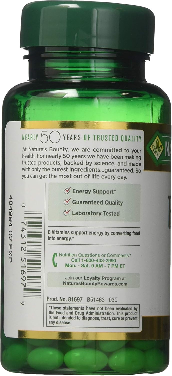 Nature's Bounty Biotin 10,000 mcg Rapid Release Softgels, 600 Count (5 Pack) - görsel 2