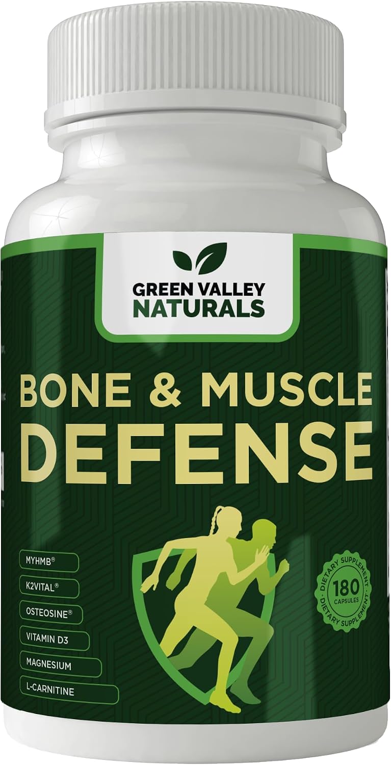 Green Valley Naturals Bone & Muscle Defence – Ingredient forms and bioavailability – Look for well-researched, – Image 1