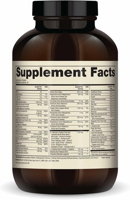 Dr. Mercola Whole-Food Complex with Added Multivitamin Plus Vital Minerals